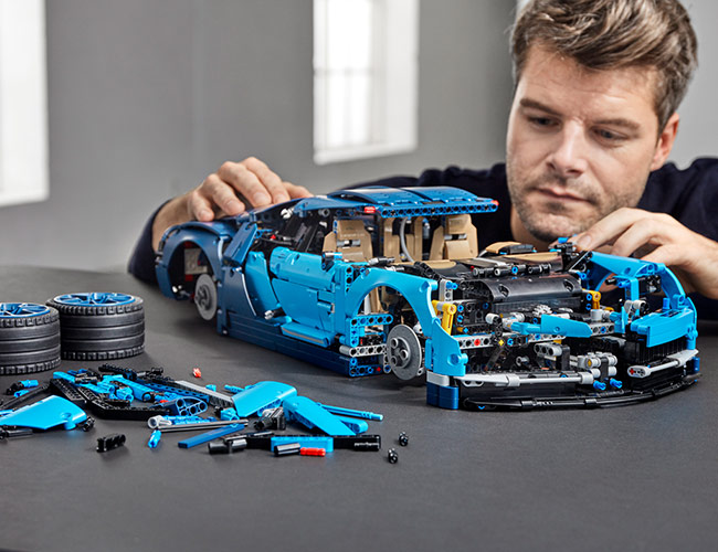 The LEGO Bugatti Chiron Is Nearly as Complex as the Real Thing