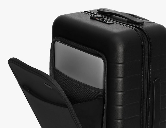 Finally, A Suitcase with Pockets You Can’t Overstuff