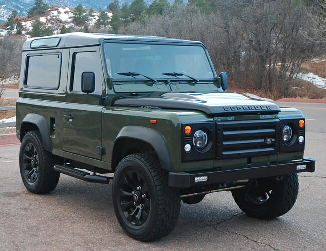This Corvette-Powered Defender Is the Vintage Land Rover You Really Want