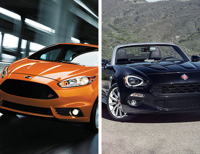 Which of Our Favorite Cheap Sports Cars Would You Buy for $20,000: Fiat 124 Spider or Ford Fiesta ST?