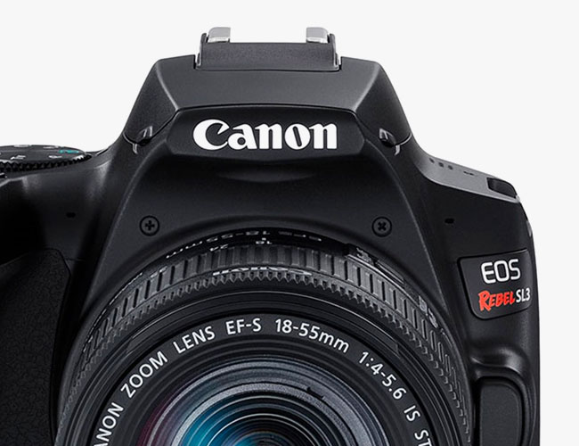 Canon Unveils the Most Compact Rebel DSLR Camera Ever. Oh, and It Shoots 4K Video