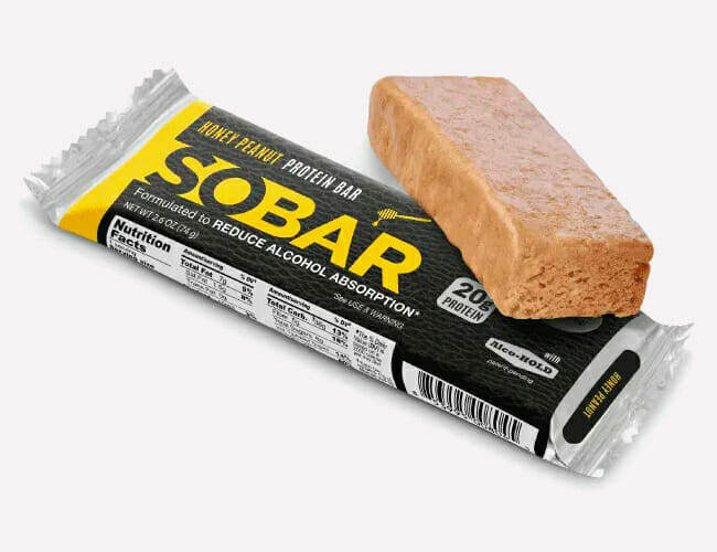 These New Protein Bars Claim to Slow Down the Effects of Alcohol