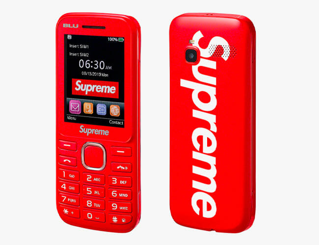 Supreme’s Upcoming Smartphone Is a Blast From the Past