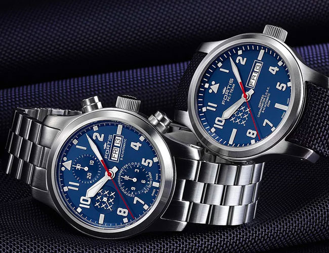 These Pilots Watches Are Made for the Swiss Air Force’s Display Team