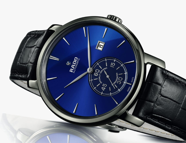 This Shimmering Blue Watch Is a Weirdly Good Value for Money