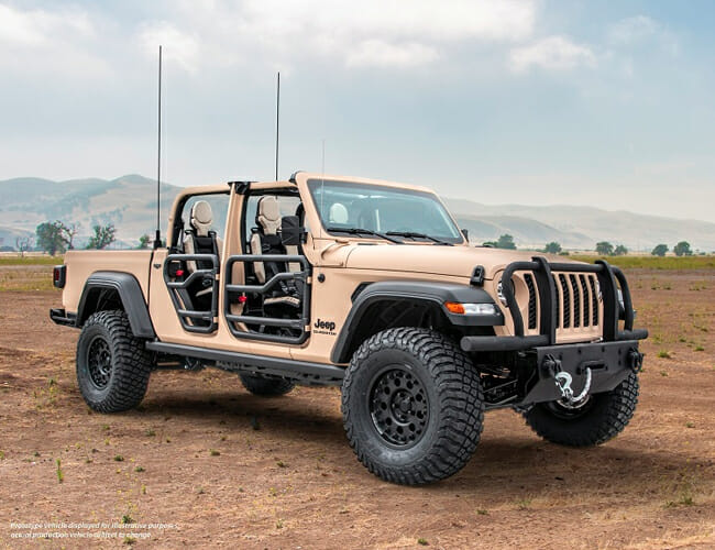 The Coolest Jeep Gladiator Yet Is Made for the Military