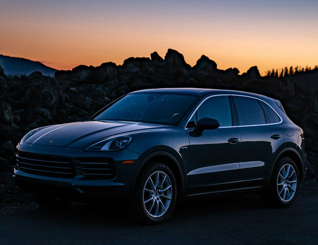 Following in NASA’s Footsteps in a Pair of High-Tech Porsche Cayenne Hybrids