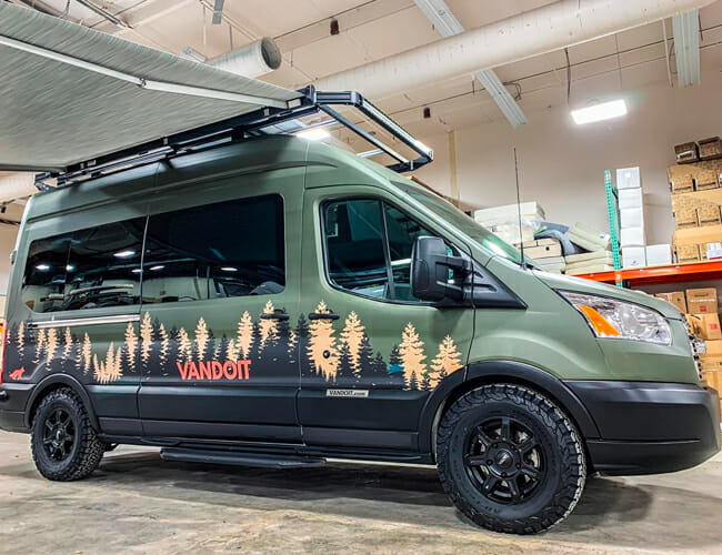 The Ford Transit Can Now Be Your All-American, All-Wheel-Drive Camper Van