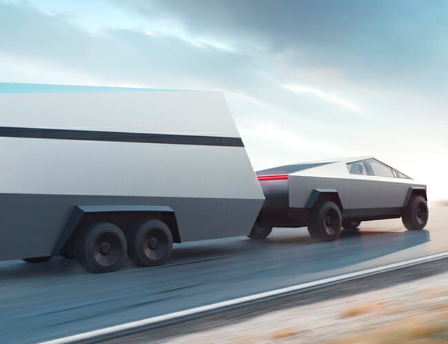 Could Tesla Be Planning a Camping Trailer Just for the Cybertruck?