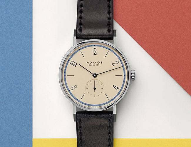 Nomos Makes A Vintage-Inspired Watch To Celebrate 100 Years of Bauhaus Design