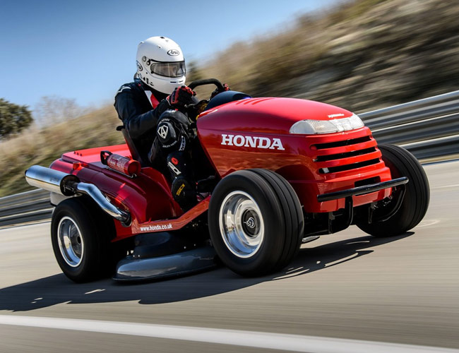 Honda’s New Riding Lawn Mower Is Faster Than Your Car