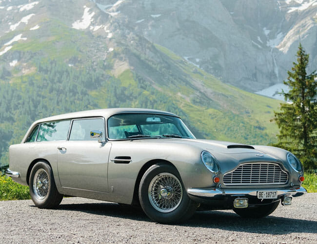 This Vintage Aston Martin Shooting Brake Is the Wagon James Bond Would Drive