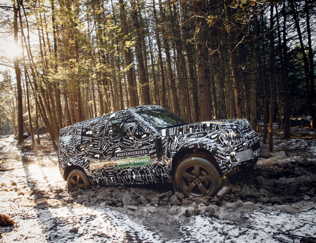 The All-New Land Rover Defender Should Debut in September