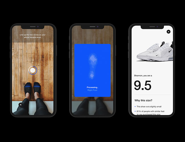 Nike Fit is The App That Will End You Buying The Wrong Size Shoe