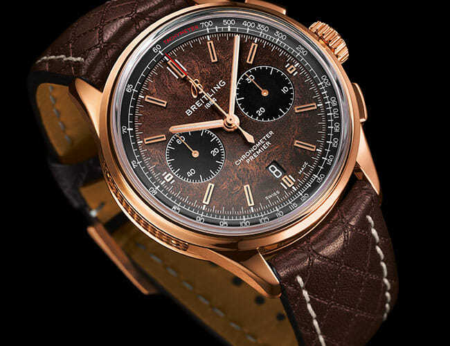 Breitling Partners with Bentley on Two Beautiful Wood-Dialed Watches