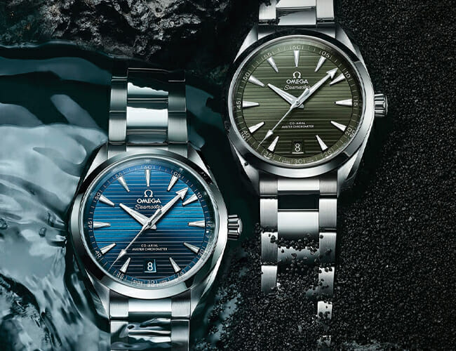 Omega’s Dressy Dive Watch Just Got an Update in Two New Colors