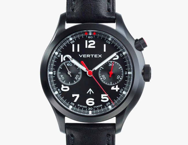 This All-Black Military Chronograph Revives a Badass Watch from 1945