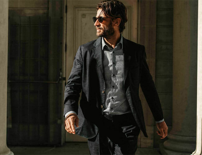 Taylor Stitch Just Updated One of Our Favorite Travel Blazers