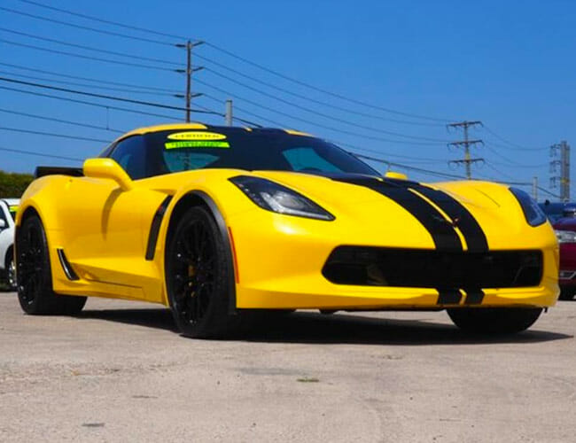 This Yellow Corvette Z06 Is the Best Used Sports Car Deal You’ll Find Today