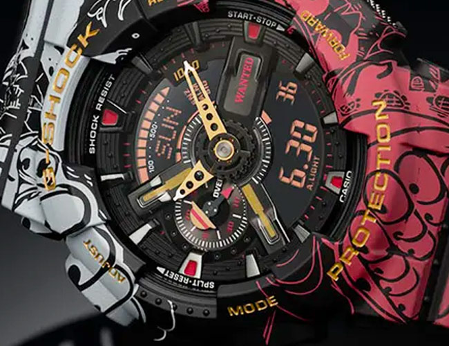 These Crazy New Watches Marry Bold G-Shock Style and Colorful Japanese Anime