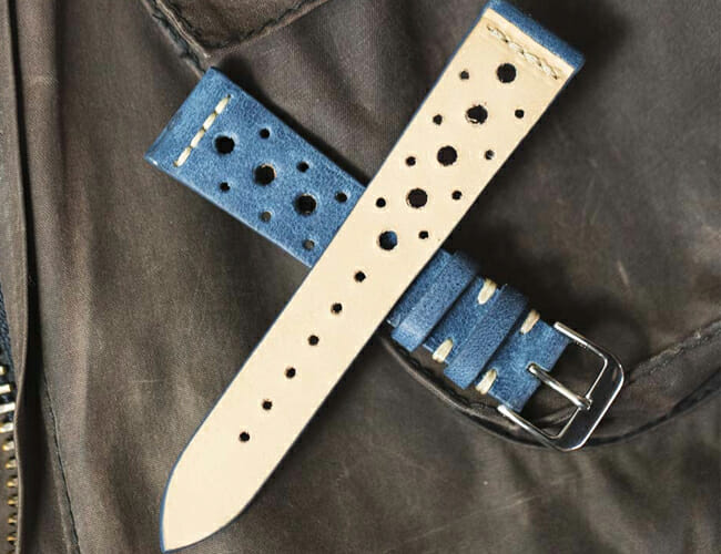 These Are the Perfect Leather Watch Straps for Car Lovers