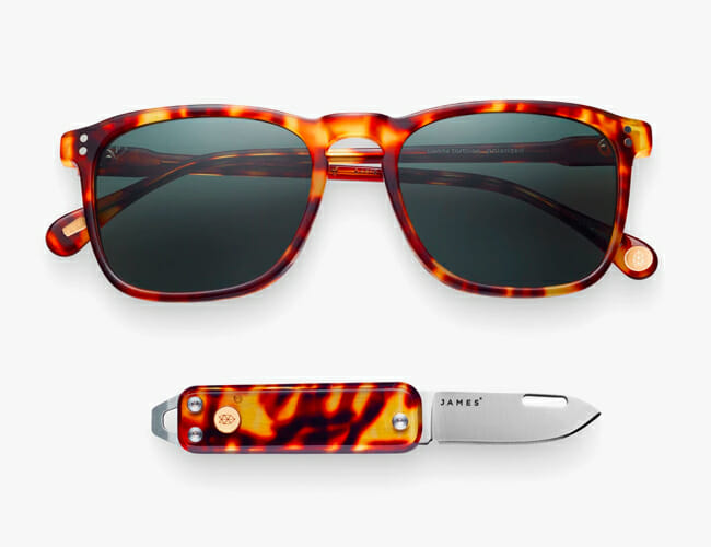 Our Favorite Knives and Sunglasses Now Come in the Same Cool Material