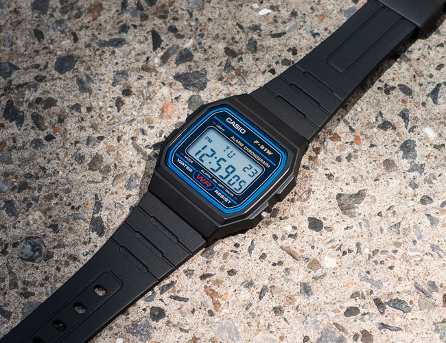 The Classic Casio F-91W Is the Cheapest Watch Worth Buying