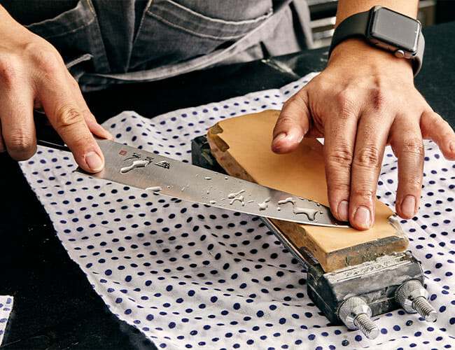 How to Sharpen Kitchen Knives the Right Way