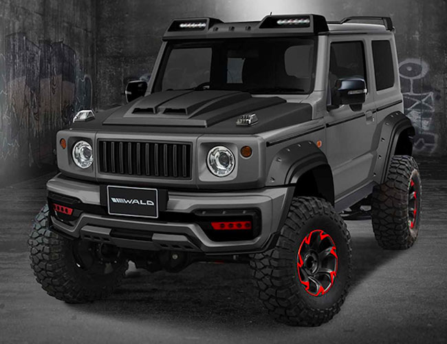 The Jimny Black Bison Edition by Wald International is Aggressively Awesome