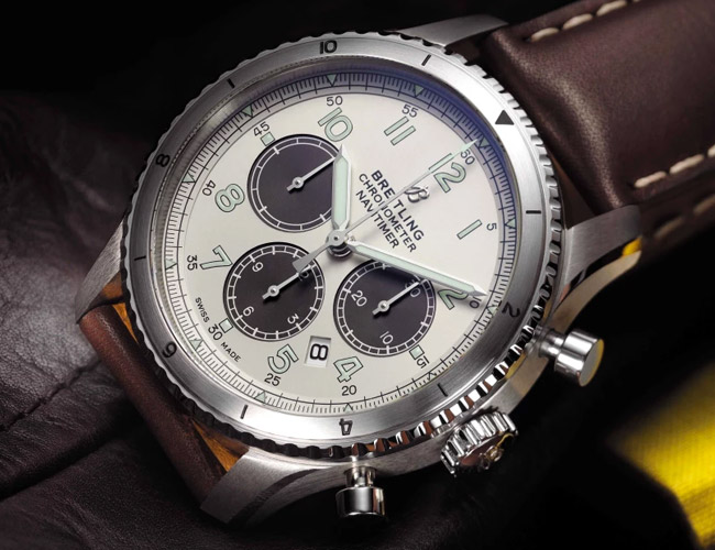 Breitling and Mr Porter Team Up to Create This Beautiful Vintage-Style Chronograph