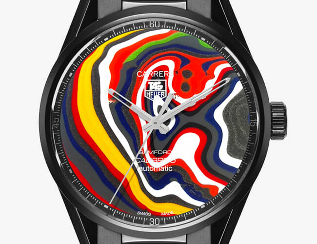 TAG Heuer’s Exotic New Watches Use an Unexpected Dial Material