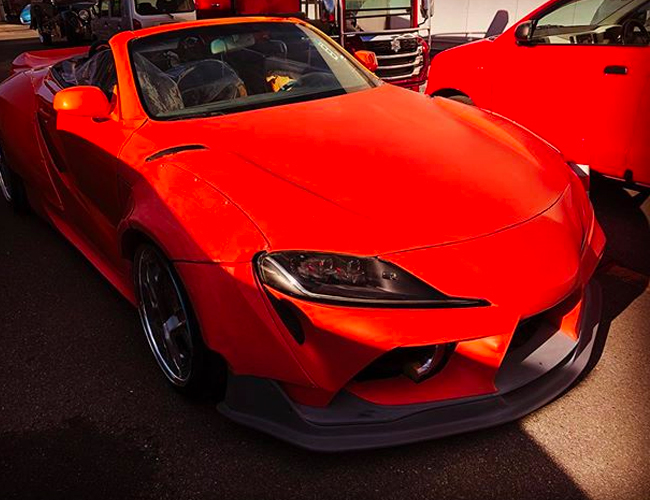 This Frankenstein Supra Convertible Is More of a Toyota Than the Real Thing
