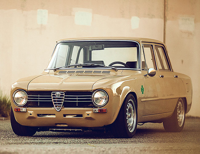 This Gorgeous, One-of-a-Kind Alfa Romeo Restomod Could Be Yours