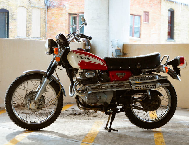 A Vintage Honda Is the Perfect Motorcycle for the City