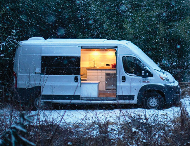 Tesla Batteries Make This Camper Van Perfect for Off-Grid Living