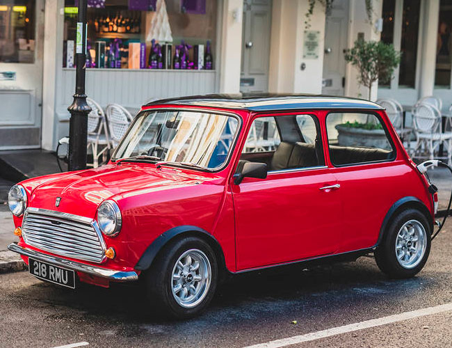 This Modernized Classic Mini Is the Perfect City Car