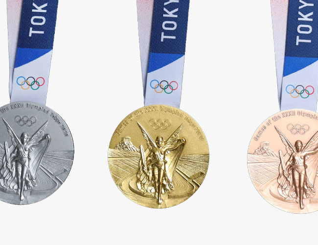 The Surprising Secret Ingredient in the 2020 Olympic Medals