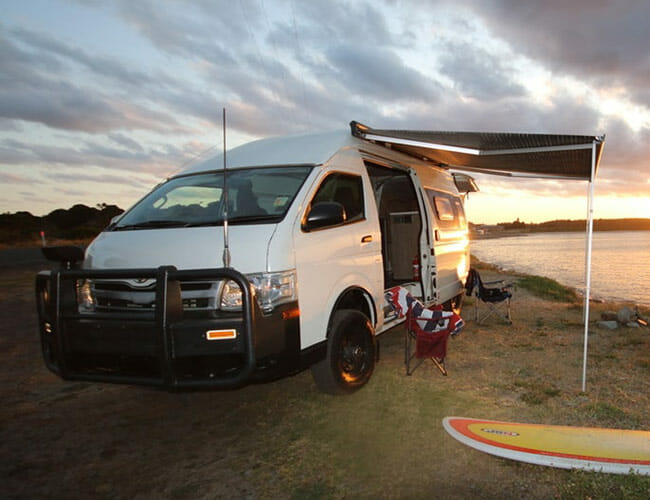 This Overlanding Toyota Camper Van is Made With Land Cruiser Bits