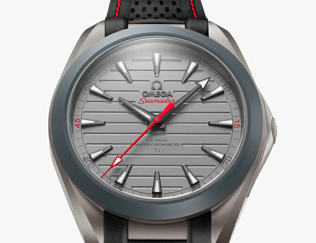 This Lightweight New Omega Watch Is Made Almost Entirely from Titanium