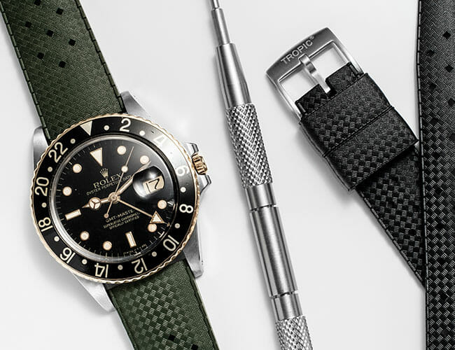 This Rubber Watch Strap Was Beloved by SCUBA Divers Worldwide. And It’s Finally Back