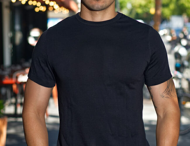 This $165 Merino Wool T-Shirt Is The First of Its Kind