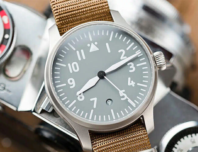 This Affordable German Pilot Watch Is a Stylish Take on a Classic