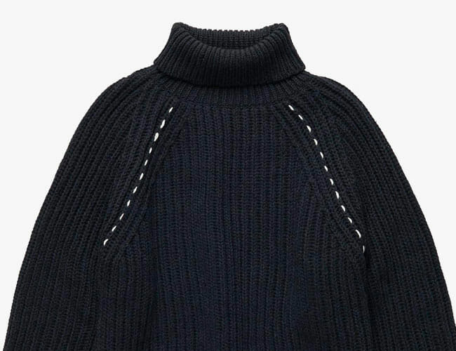 This Heavy Knit Fisherman Sweater Is Worth Its Weight