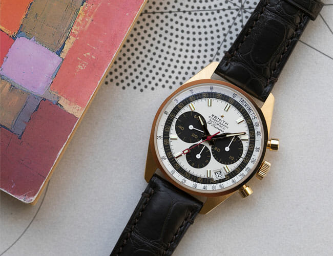 This Sporty Zenith Chronograph Watch Recreates a Vintage Icon