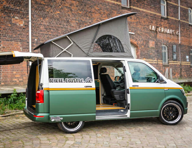 This Sleek, Modern Camper Van Offers a Streamlined Approach to #VanLife