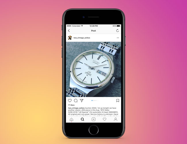 Why You Should Try Selling and Buying Your Watch on Instagram, According to an Expert