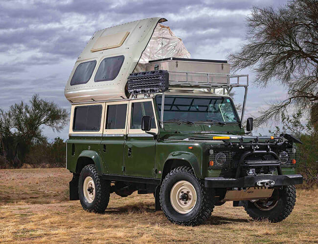 Buy This Pop-Top Land Rover Overlander Before We Do