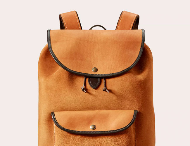 Filson Made a Rugged Suede Backpack Worth the Cash
