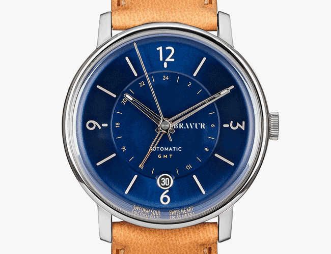 The Bravur Geography Series is an Elegant Take on the GMT Watch