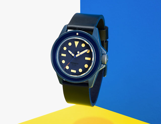 A Japanese Designer and an Italian Watch Manufacturer Teamed Up On This Beautiful Dive Watch